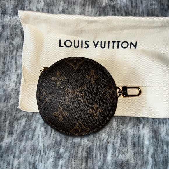 NEW LOUIS VUITTON MONOGRAM COIN WALLET ROUND MULTI POCHETTE COIN PURSE - Picture 8 of 14